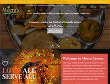 Tablet Screenshot of meerasxpress.com